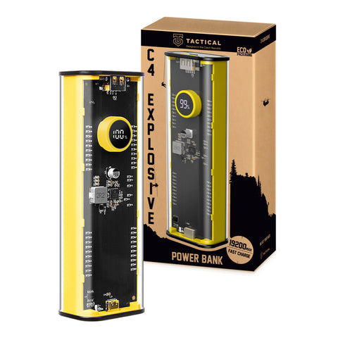 Tactical C4 Explosive Powerbank 19200 mAh - 8596311204470 - 19200 mAh - Yellow