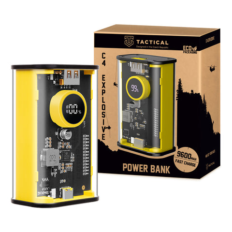 Tactical C4 Explosive Powerbank 9600 mAh - 8596311204463 - 9600 mAh - Yellow