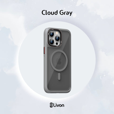 Livon iPhone 16 PowerSkin - Cloud Gray