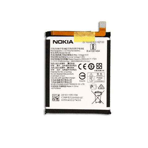 Nokia 5.1 (TA-1081)/3.1 (TA-1049) Battery HE336 - BPES200001S - 2900 mAh