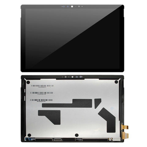 Microsoft Surface Pro 7 LCD Display + Touchscreen - LP123WQ1 - 1866 With LP123WQ2 Compatible Flex Cable - Black