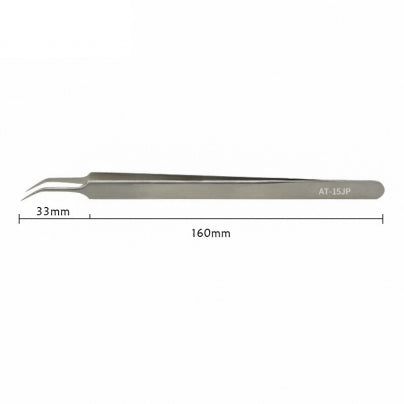 High Precision Stainless Steel Tweezer for Micro Chips - AT-15JP