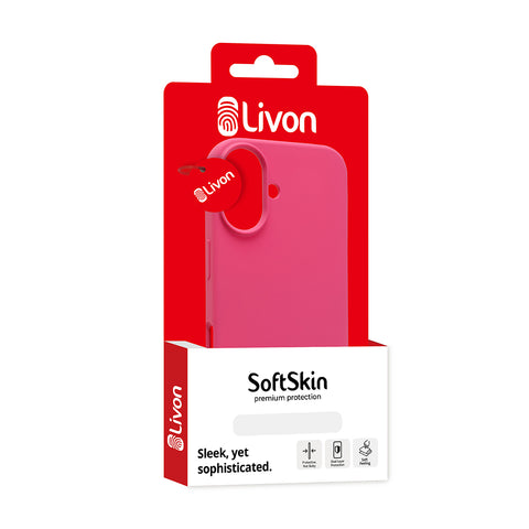 Livon iPhone 13 SoftSkin - Pink Punch