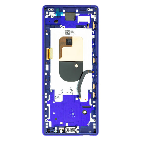 Sony Xperia 1 (J9110, J9150, J9180) LCD Display + Touchscreen + Frame 1319-0231 Purple