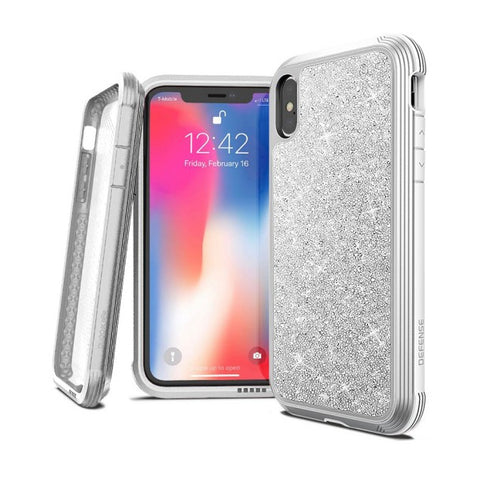 X-doria Apple iPhone XS Max Defence Lux - 3X4C05C8B - White Glitter