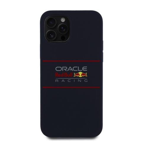 Red Bull iPhone 13 MagSafe Liquid Silicon Case With Horizontal Logo - 3666339368999 - Navy