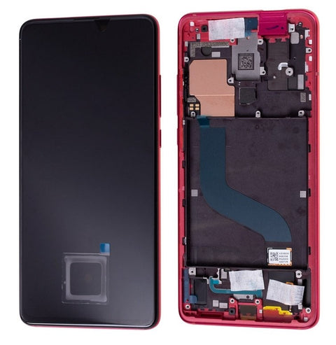 Xiaomi Mi 9T (M1903F10G)/Mi 9T Pro (M1903F11G) LCD Display + Touchscreen + Frame - 560910014033/560910013033 - Red