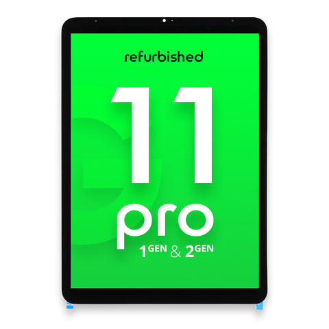Apple iPad Pro 11 (2nd Gen - 2020)/iPad Pro (11) LCD Display + Touchscreen - Refurbished OEM - Black