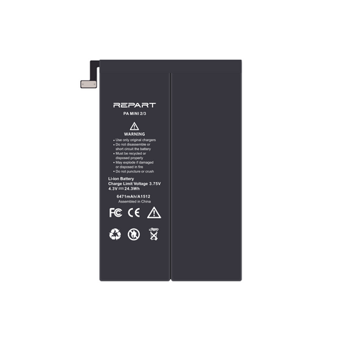 Apple iPad Mini 3/iPad Mini 2 Battery - Repart - 6470 mAh