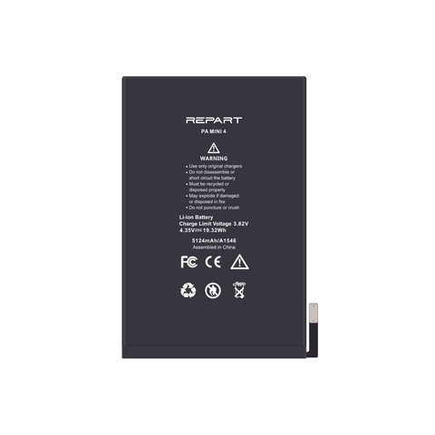 Apple iPad Mini 4 Battery - Repart - 5124 mAh