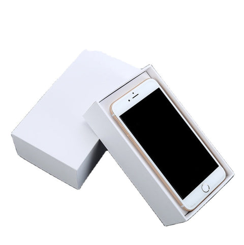 Universal Retail Box for Mobile Phone - For iPhone 6G to iPhone 15 Pro Max - Incl Charger/Cable - White