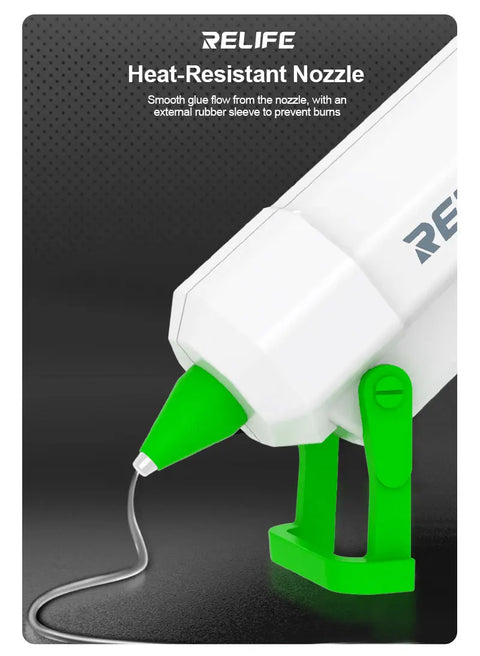 Relife Hot Melt Glue Gun - RL-062E - With Hot Melt Glue Stick (10pcs)