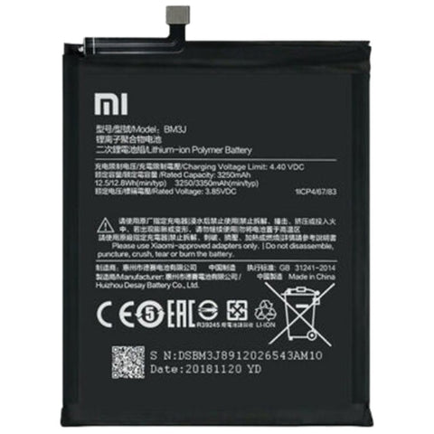 Xiaomi Mi 8 Lite (M1808D2TG) Battery - BM3J 3350 mAh