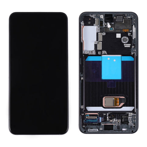 Samsung SM-S901B Galaxy S22 LCD Display + Touchscreen + Frame - Refurbished OEM - Black