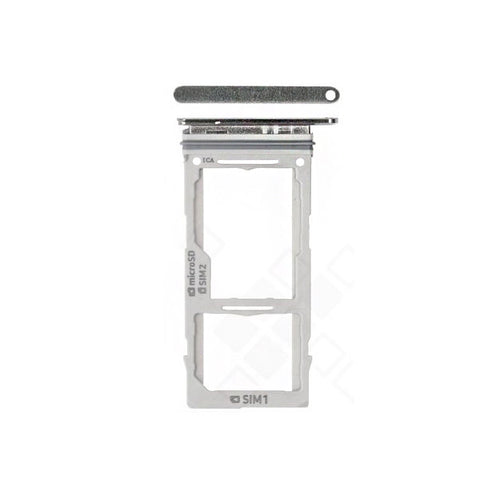 Samsung G975F Galaxy S10 Plus Simcard holder + Memorycard Holder GH98-43724B White