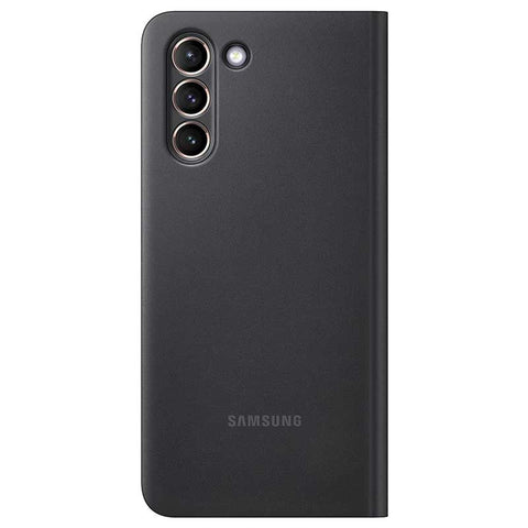 Samsung SM-G991B Galaxy S21 Clear View Cover - EF-ZG991CBEGEE - Black