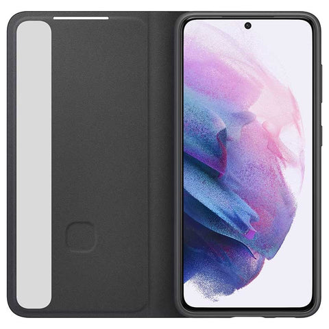 Samsung SM-G991B Galaxy S21 Clear View Cover - EF-ZG991CBEGEE - Black