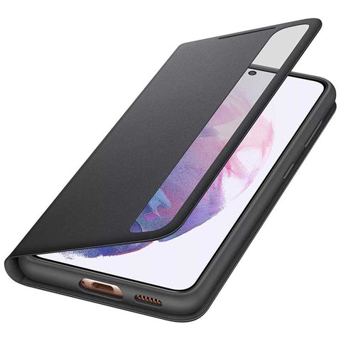 Samsung SM-G991B Galaxy S21 Clear View Cover - EF-ZG991CBEGEE - Black