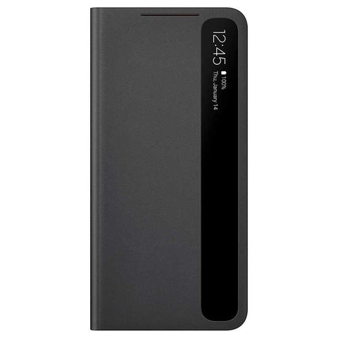 Samsung SM-G991B Galaxy S21 Clear View Cover - EF-ZG991CBEGEE - Black