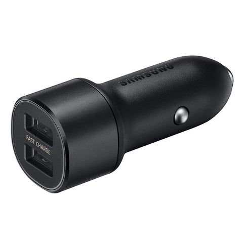 Samsung Dual Fast Charge Car Charger (15W) EP-L1100NBEGWW - Black