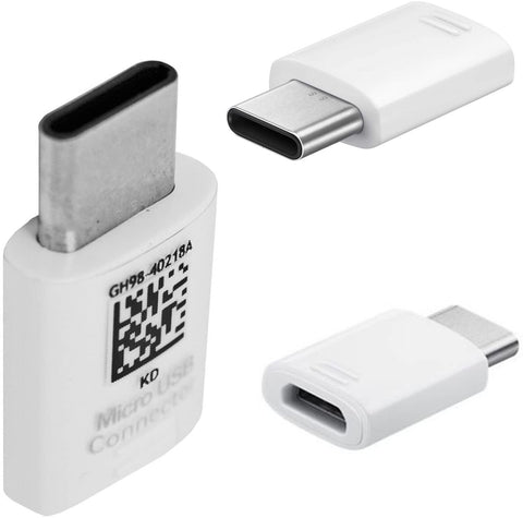 Samsung USB Type-C to Micro USB Adapter - GH98-40218A - White