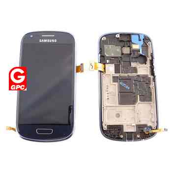 Samsung I8190 Galaxy S3 Mini LCD Display + Touchscreen + Frame  Blue