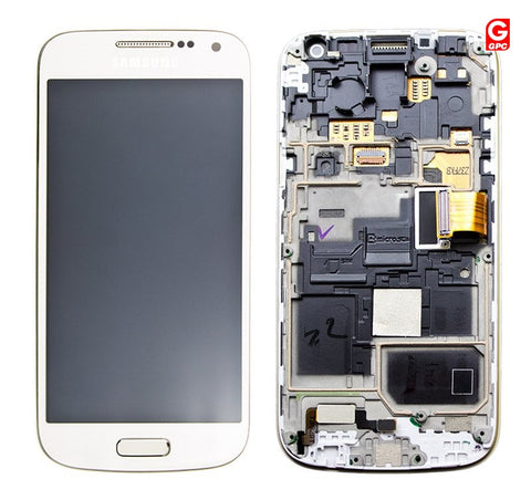 Samsung I9195 Galaxy S4 Mini LCD Display + Touchscreen + Frame GH97-14766B White
