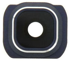 Samsung G920F Galaxy S6/G925F Galaxy S6 Edge Camera lens + Lens Frame  Black