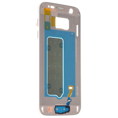 Samsung G930F Galaxy S7 Midframe with Power and Volume Flex Gold