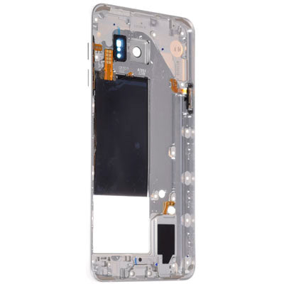Samsung N920 Galaxy Note 5 Midframe with Power Volume and NFC White