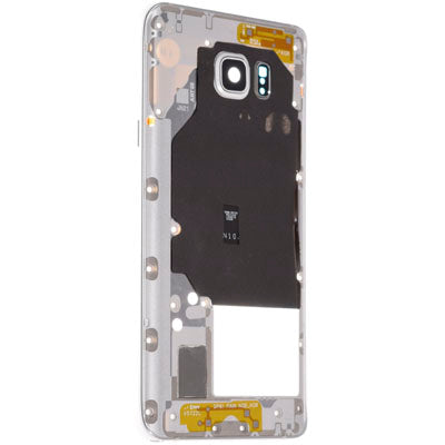 Samsung N920 Galaxy Note 5 Midframe with Power Volume and NFC White