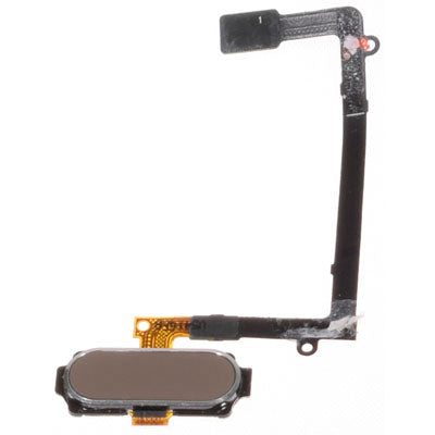 Samsung G925F Galaxy S6 Edge Home button Flex Cable + Button  Gold