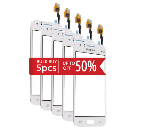 Samsung J100 Galaxy J1 Touchscreen/Digitizer Bulk Pack 5 Pcs White