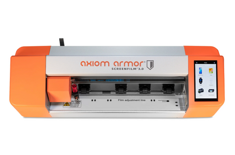Axiom  ScreenFilm 3.0 Cutting Machine -  for Phones, Tablets up to 12.9", Laptops up to 15", Game Systems and Wearables
