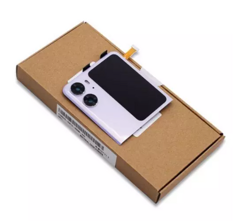 Oppo Find N2 Flip (CPH2437) LCD Display + Touchscreen - 4150404/4150375 - Outer Display - Purple