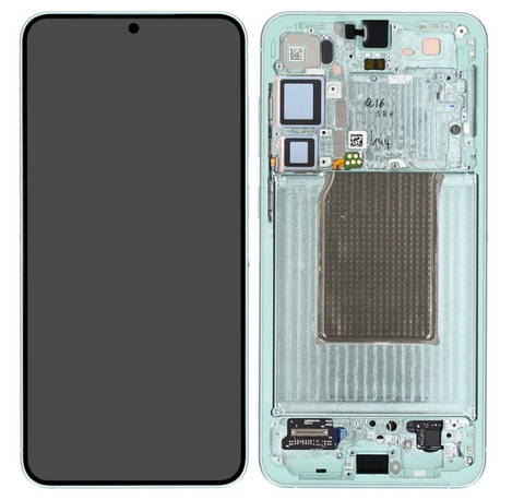 Samsung SM-S936B Galaxy S25 Plus LCD Display + Touchscreen + Frame - GH82-36368B - (Self-Assembled) - Mint