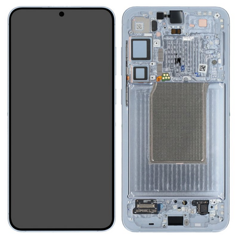 Samsung SM-S936B Galaxy S25 Plus LCD Display + Touchscreen + Frame - GH82-36368C - (Self-Assembled) - Icy Blue