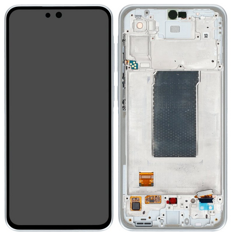 Samsung SM-A366B Galaxy A36 LCD Display + Touchscreen + Frame - GH82-36841B - White