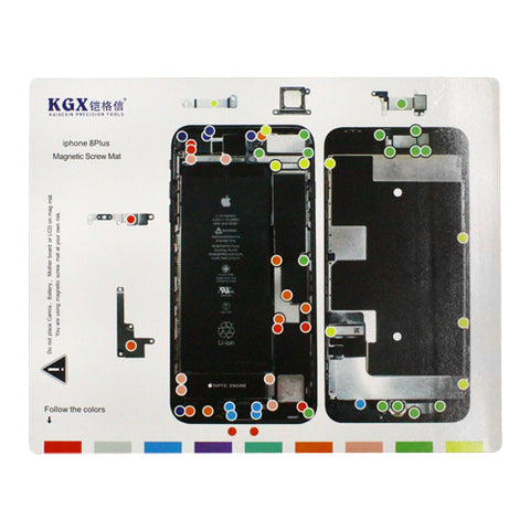 Magnetic Screw Mat iPhone 8 Plus