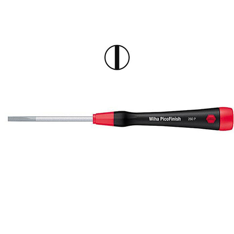 Wiha 260P PicoFinish Schroevendraaier - Sleuf - 2,5 x 50mm - 00486/42391