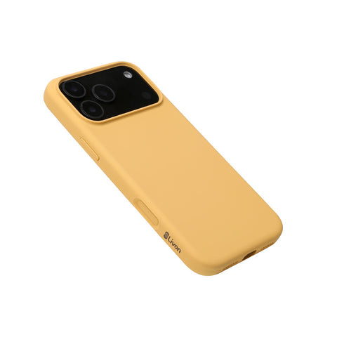 Livon iPhone 17 Pro Max SoftSkin - Yellow Shine