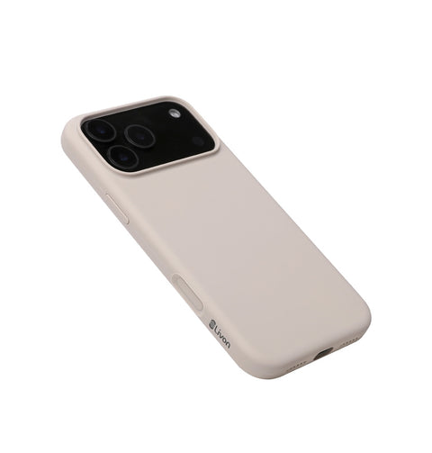 Livon iPhone 17 Pro SoftSkin - Gray Owl