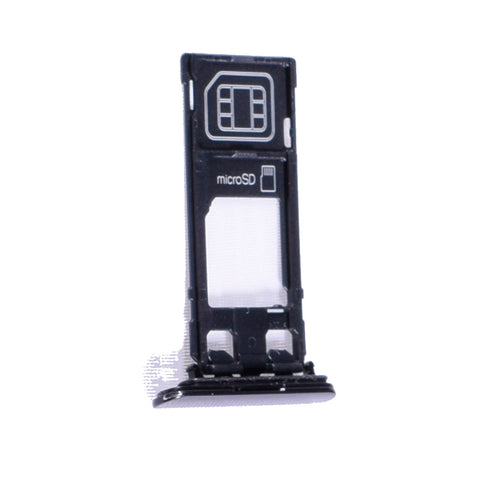 Sony Xperia XZ (F8331) Simcard holder + Memorycard Holder 1304-9102 Black