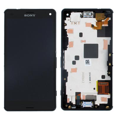Sony Xperia Z3 Compact (D5803) LCD Display + Touchscreen + Frame  Black
