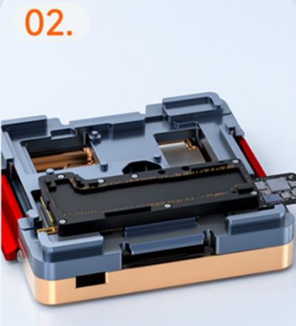Xinzhizao FIX-13 - 4 in 1 Double Sided Motherboard Layer Test Fixture  - For iPhone 13 / 13 Mini / 13 Pro / 13 Pro Max