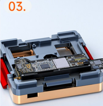 Xinzhizao FIX-13 - 4 in 1 Double Sided Motherboard Layer Test Fixture  - For iPhone 13 / 13 Mini / 13 Pro / 13 Pro Max