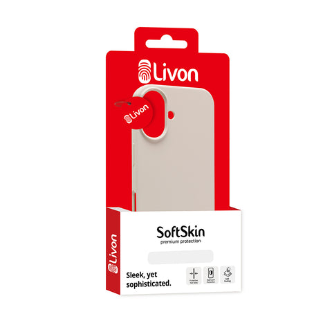 Livon iPhone 14 Plus SoftSkin - Gray Owl