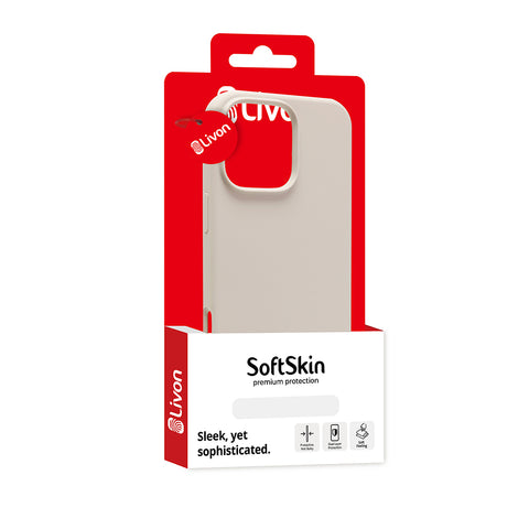 Livon iPhone 13 Pro SoftSkin - Gray Owl