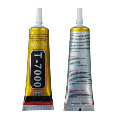 T7000 Super Adhesive Glue Black Color - 50ML