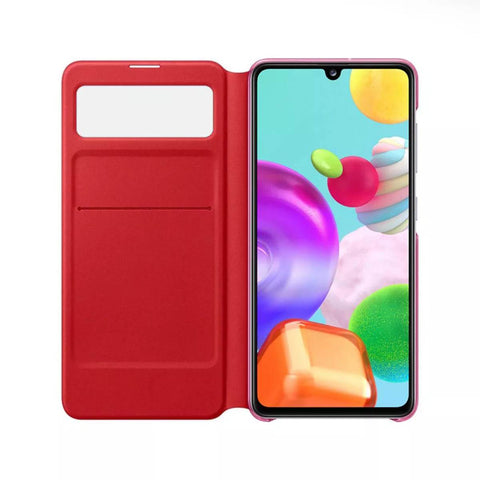 Samsung SM-A415F Galaxy A41 S View Wallet Cover EF-EA415PWEGEU - White